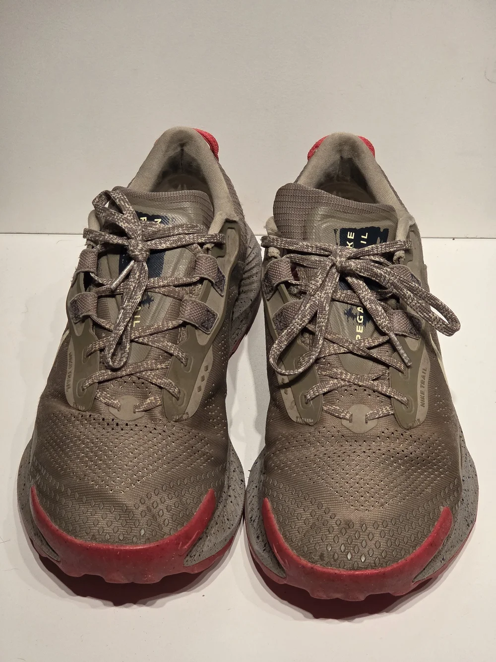Nike Pegasus Trail 3 Shoes Mens Size 11 Beige Trail Running Sneakers